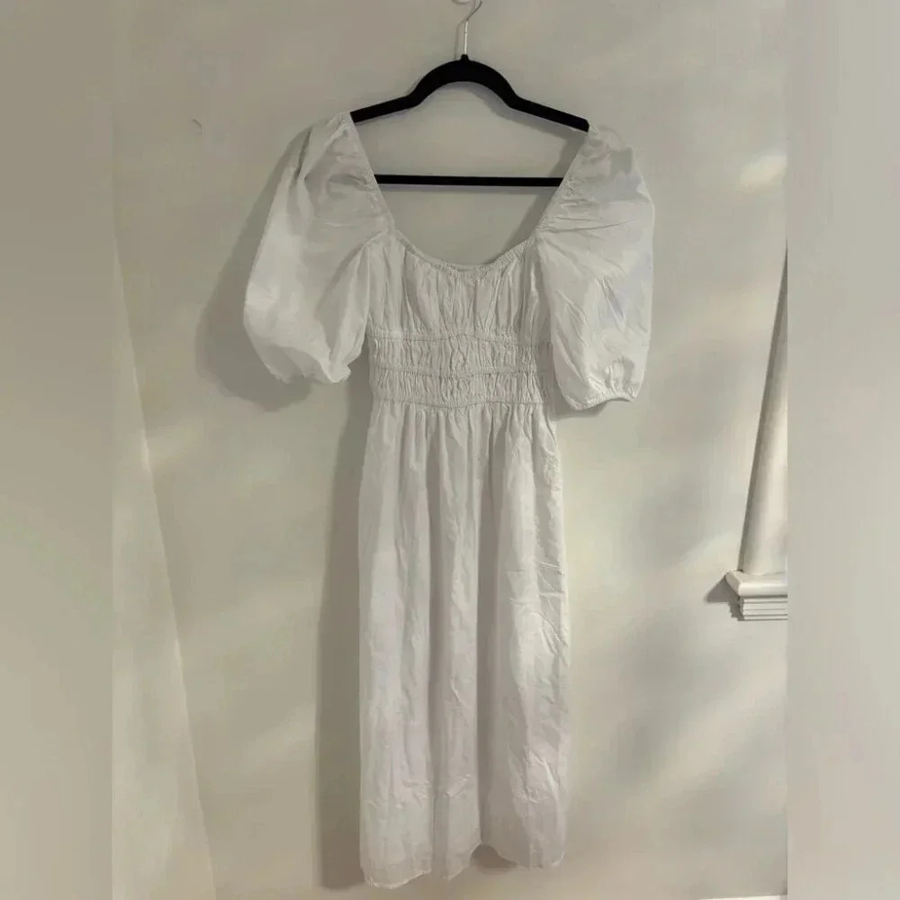 Revolve Faithful the Brand Harmonita Poplin Dress NWT - Picture 5 of 5